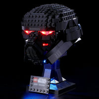 Thumbnail for Lights Set LED Light Kit For 75343 Dark Trooper Helmet Construction Set Toys - 2