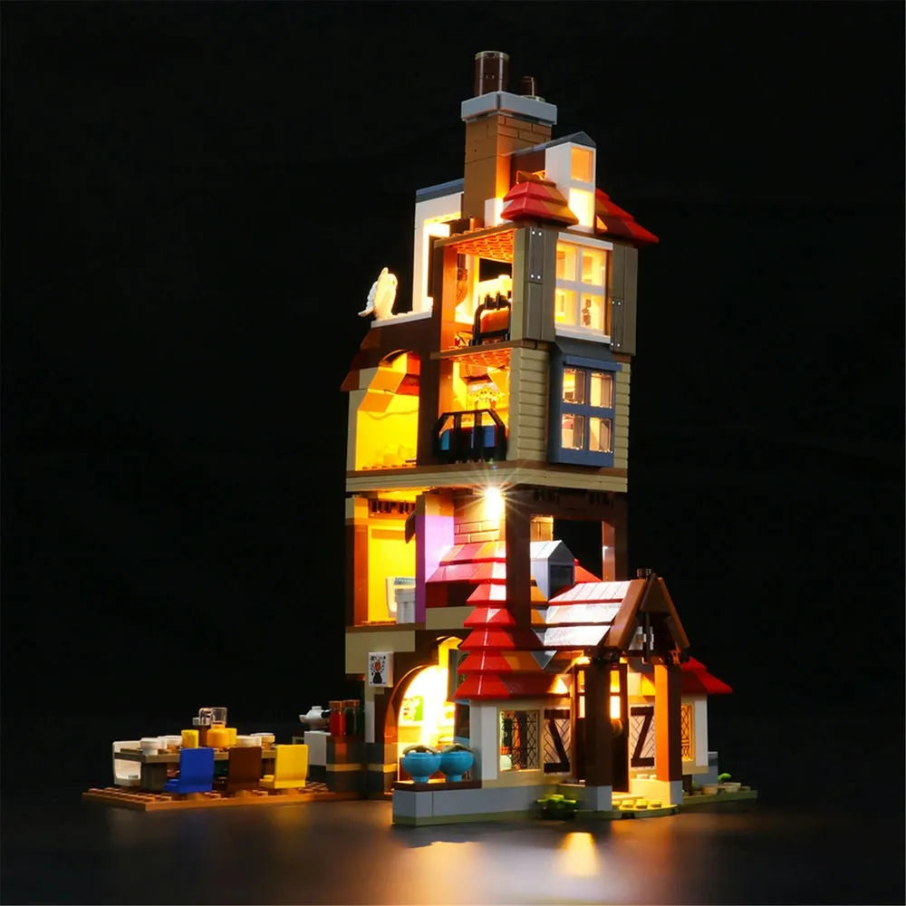 Lights Set LED Light Kit For 75980 Attack On The Burrow Construction Set Toys - 6