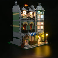 Thumbnail for Lights Set LED Light Set For 10185 The Green Grocer Construction Set Toys - 2