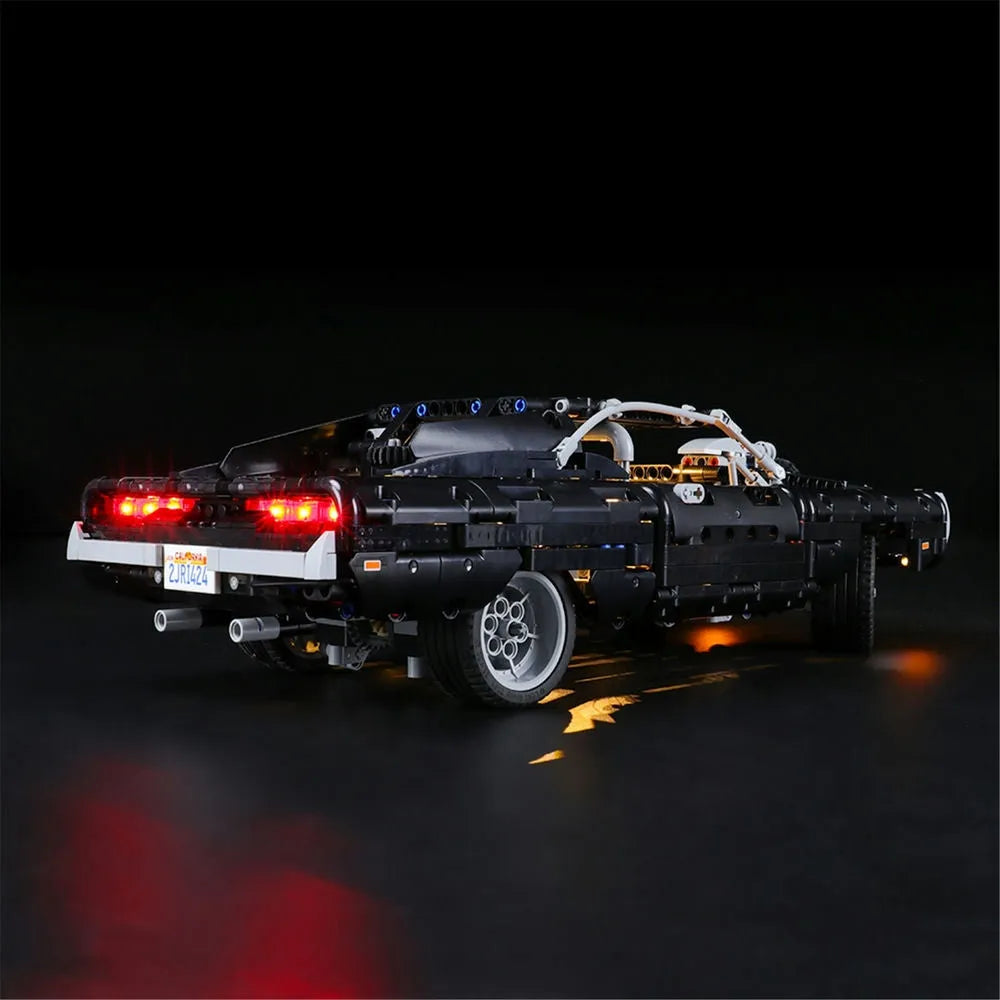 Lights Set LED Light Set For 42111 Dom’s Dodge Charger Construction Set Toys - 6