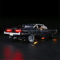 Thumbnail for Lights Set LED Light Set For 42111 Dom’s Dodge Charger Construction Set Toys - 6