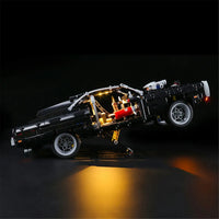 Thumbnail for Lights Set LED Light Set For 42111 Dom’s Dodge Charger Construction Set Toys - 2