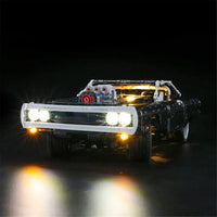 Thumbnail for Lights Set LED Light Set For 42111 Dom’s Dodge Charger Construction Set Toys - 5