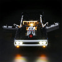 Thumbnail for Lights Set LED Light Set For 42111 Dom’s Dodge Charger Construction Set Toys - 8