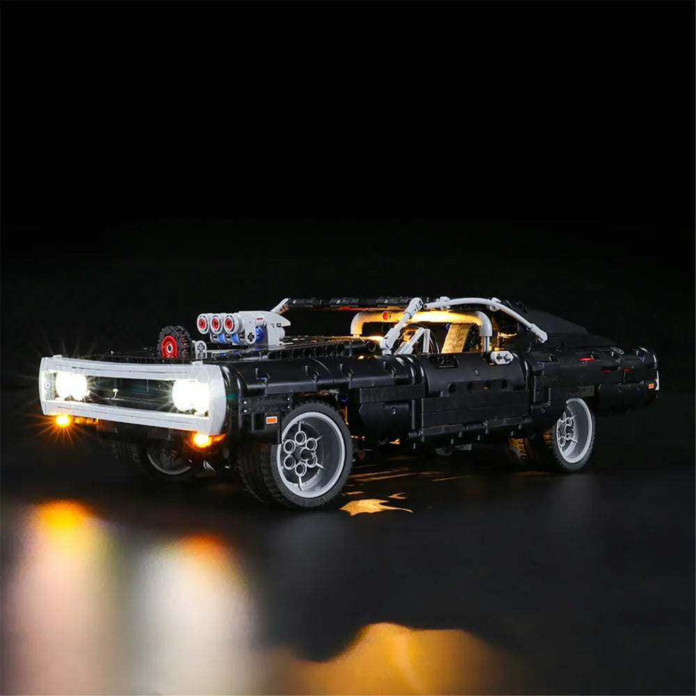 Lights Set LED Light Set For 42111 Dom’s Dodge Charger Construction Set Toys - 1