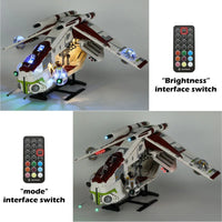 Thumbnail for Lights Set LED Light Set For 75309 The Republic Gunship Construction Set Toys - 5