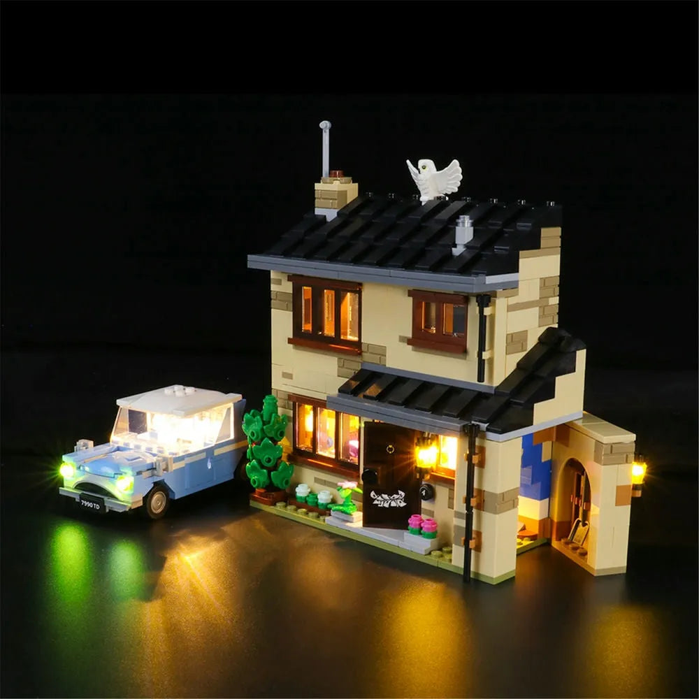 Lights Set LED Light Set For 75968 4 Privet Drive Construction Set Toys - 5