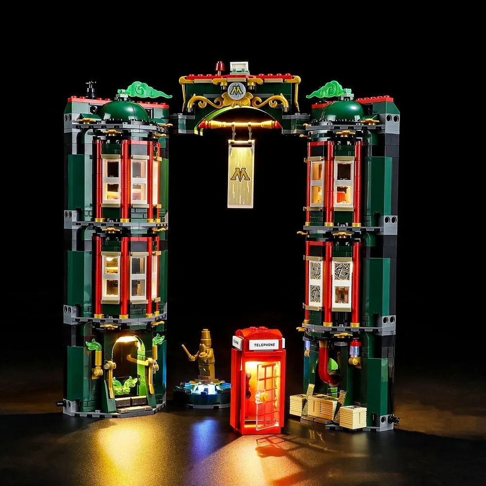 Lights Set LED Light Set For 76403 The Ministry Of Magic Construction Set Toys - 1