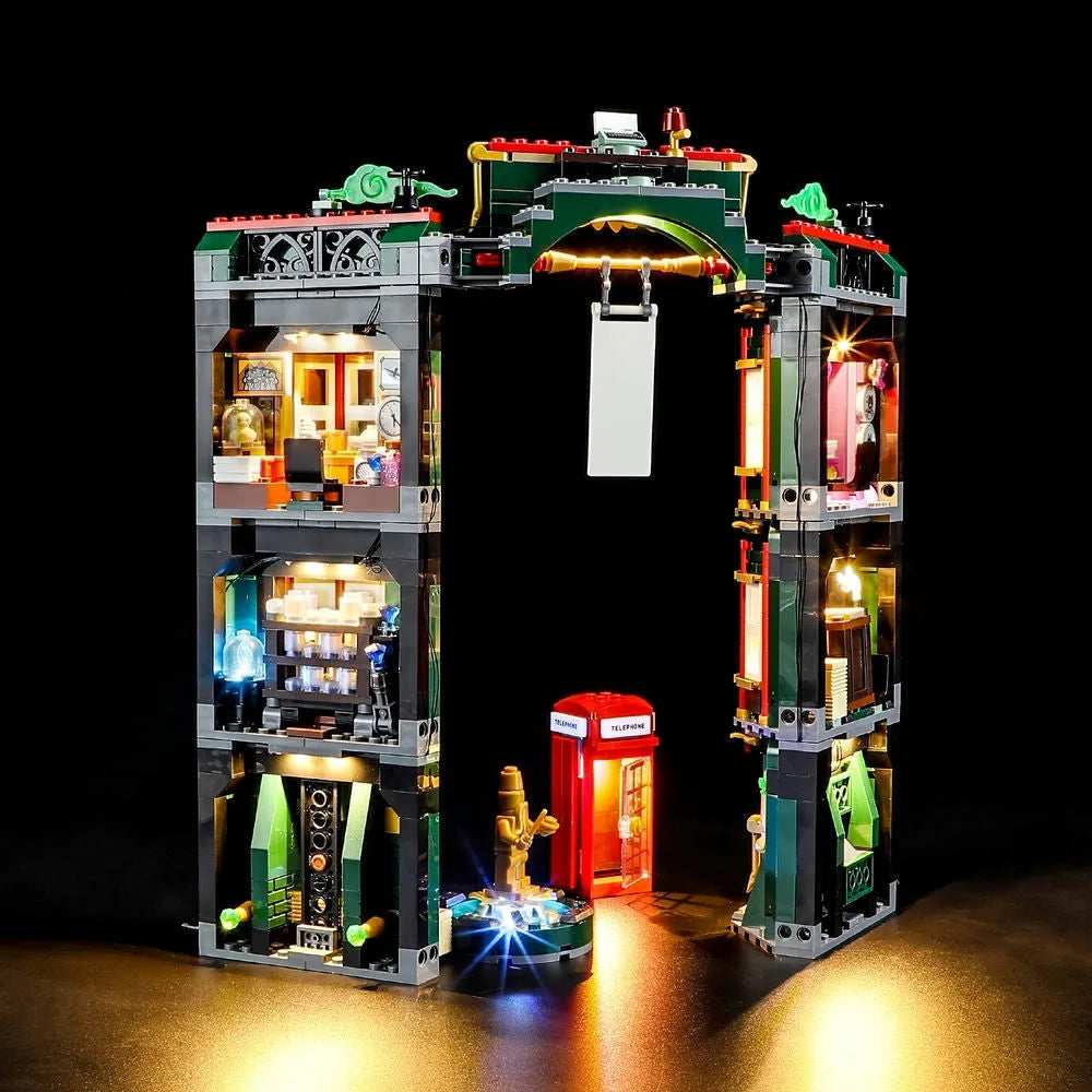 Lights Set LED Light Set For 76403 The Ministry Of Magic Construction Set Toys - 7