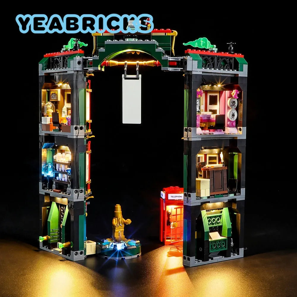 Lights Set LED Light Set For 76403 The Ministry Of Magic Construction Set Toys - 2