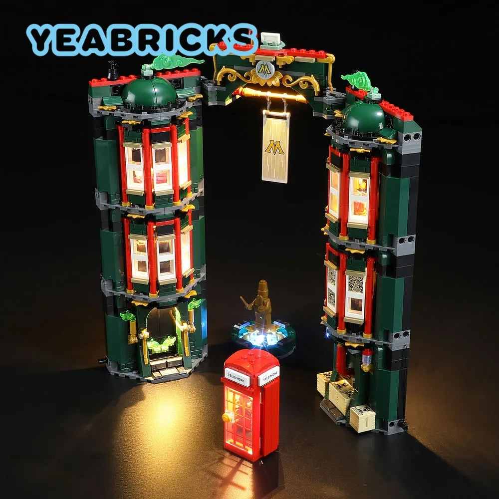 Lights Set LED Light Set For 76403 The Ministry Of Magic Construction Set Toys - 6