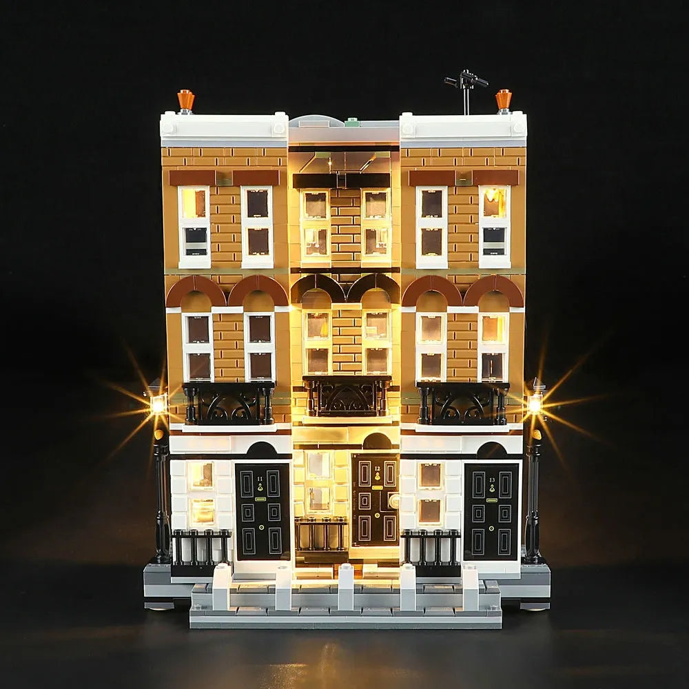 Lights Set LED Light Set For 76408 12 Grimmauld Place Construction Set Toys - 2