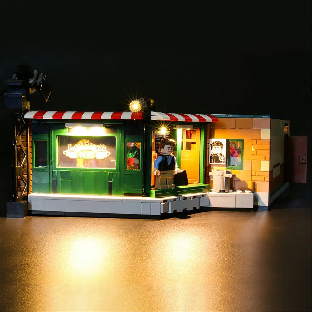 Lights Set LED Light Set For Ideas 21319 Central Perk Construction Set Toys - 6