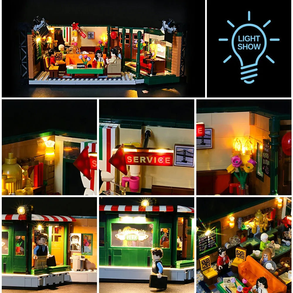 LED Light Set For Ideas 21319 Central Perk