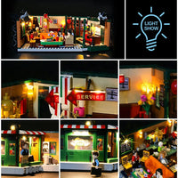 Thumbnail for Lights Set LED Light Set For Ideas 21319 Central Perk Construction Set Toys - 8