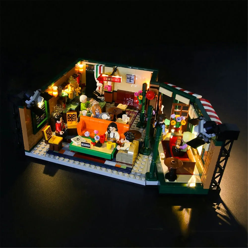 Lights Set LED Light Set For Ideas 21319 Central Perk Construction Set Toys - 1