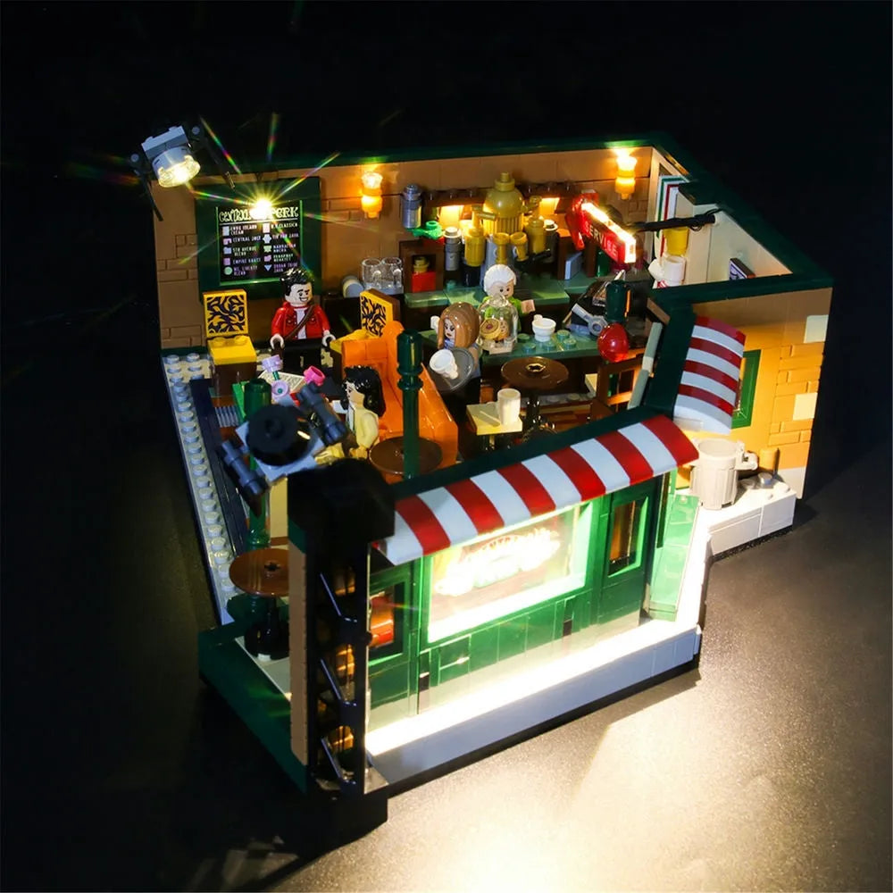 Lights Set LED Light Set For Ideas 21319 Central Perk Construction Set Toys - 4