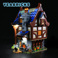 Thumbnail for Lights Set LED Lighting Kit For 21325 Medieval Blacksmith Construction Set Toys - 6