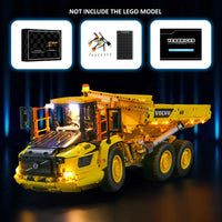 Thumbnail for Lights Set LED Lighting Kit For 42114 Articulated Hauler Construction Set Toys - 8