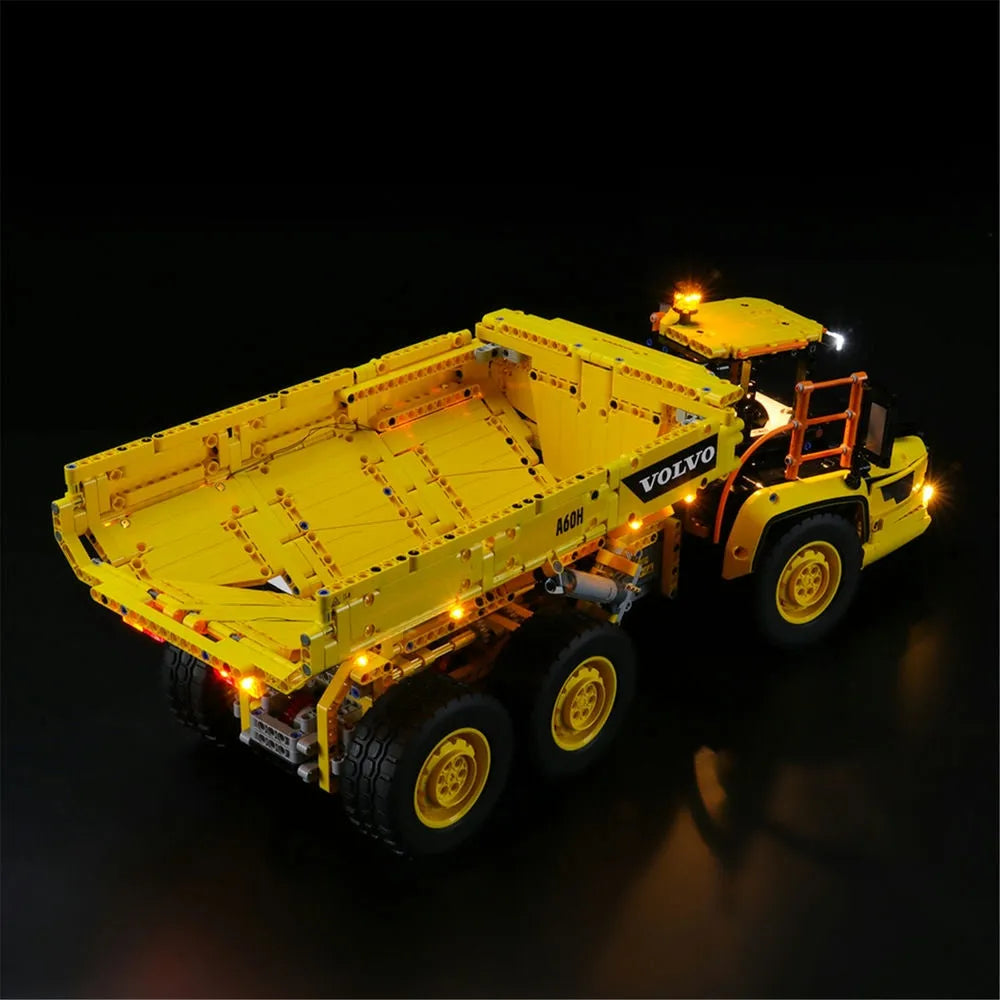 Lights Set LED Lighting Kit For 42114 Articulated Hauler Construction Set Toys - 4