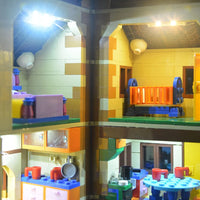 Thumbnail for Lights Set LED Lighting Kit For 71006 The Simpson House Construction Set Toys - 9