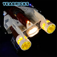 Thumbnail for Lights Set LED Lighting Kit For 75275 A-Wing Starfighter Construction Set Toys - 7