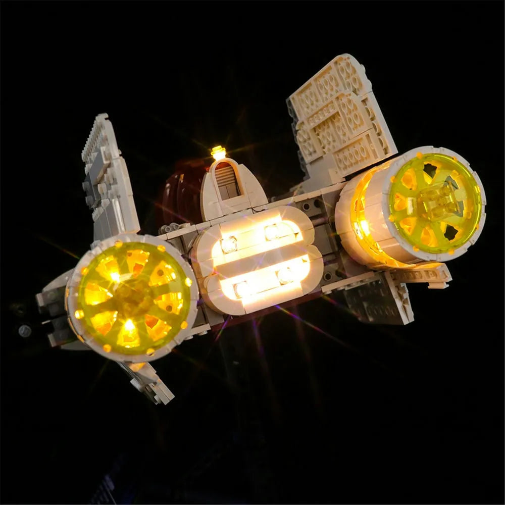 Lights Set LED Lighting Kit For 75275 A-Wing Starfighter Construction Set Toys - 4