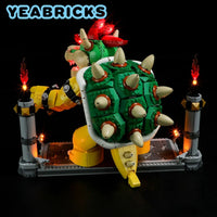 Thumbnail for Lights Set LED Lighting Set For 71411 The Mighty Bowser Construction Set Toys - 7