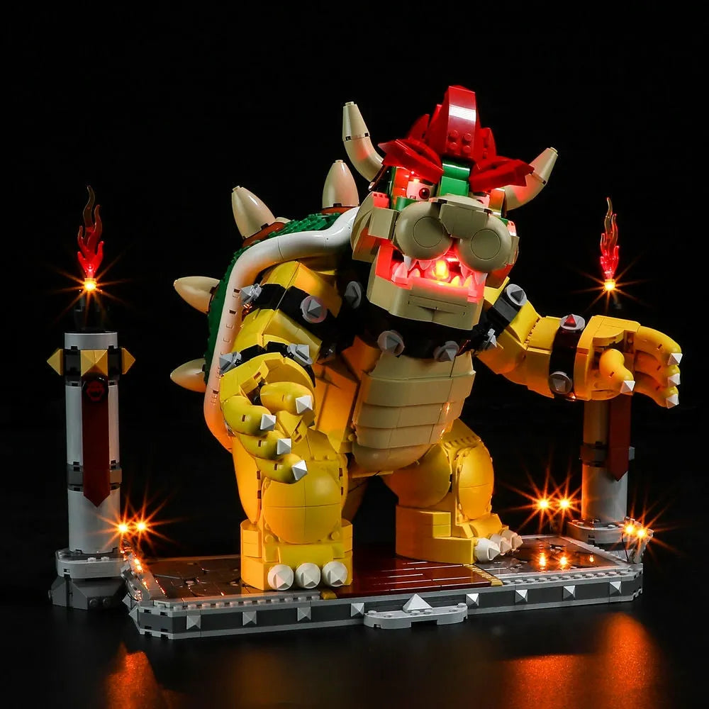 Lights Set LED Lighting Set For 71411 The Mighty Bowser Construction Set Toys - 1