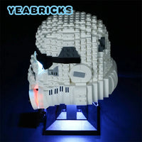 Thumbnail for Lights Set LED Lighting Set For 75276 Stormtrooper Helmet Construction Set Toys - 7