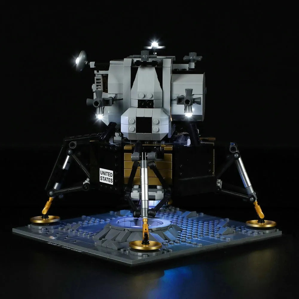 Lights Set LED Lights For 10266 Apollo 11 Lunar Lander Construction Set Toys - 5