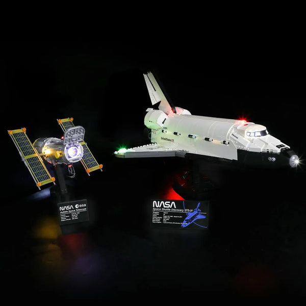 LEGO® NASA Space Shuttle Discovery 10283 Light Kit – Light My Bricks USA