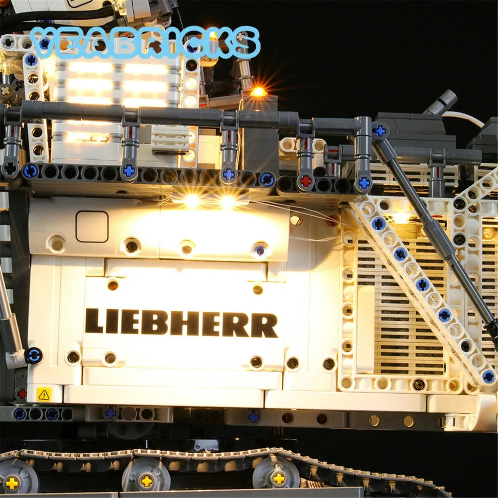 Lights Set LED Lights For 42100 Liebherr R 9800 Excavator Construction Set Toys - 6