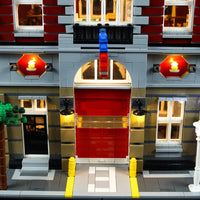 Thumbnail for Lights Set LED Lights For Creator 10197 The Fire Brigade Construction Set Toys - 6