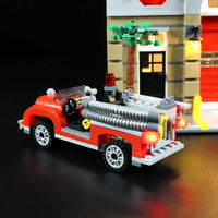 Thumbnail for Lights Set LED Lights For Creator 10197 The Fire Brigade Construction Set Toys - 7