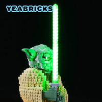 Thumbnail for Lights Set LED Lights For Star Wars 75255 The Yoda Construction Set Toys - 7