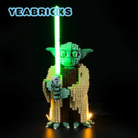 Thumbnail for Lights Set LED Lights For Star Wars 75255 The Yoda Construction Set Toys - 2