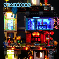 Thumbnail for Lights Set LED Lights Set For 70620 The Ninjago City Construction Set Toys - 5