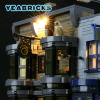 Thumbnail for Lights Set LED Lights Set For 75978 The Diagon Alley Construction Set Toys - 7