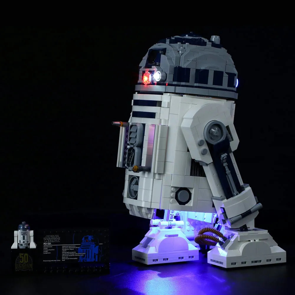 Lights Set LED Lights Set For Star Wars 75308 The R2-D2 Construction Set Toys - 2