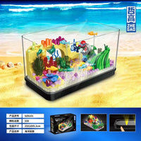 Thumbnail for Building Blocks Creator MOC Aquarium Fish Tank MINI Bricks Toys DZ6101 Construction Set Toys - 2