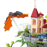 Thumbnail for Building Blocks MOC Dream Cloud Castle MINI Bricks Toys 01012 Construction Set Toys - 5