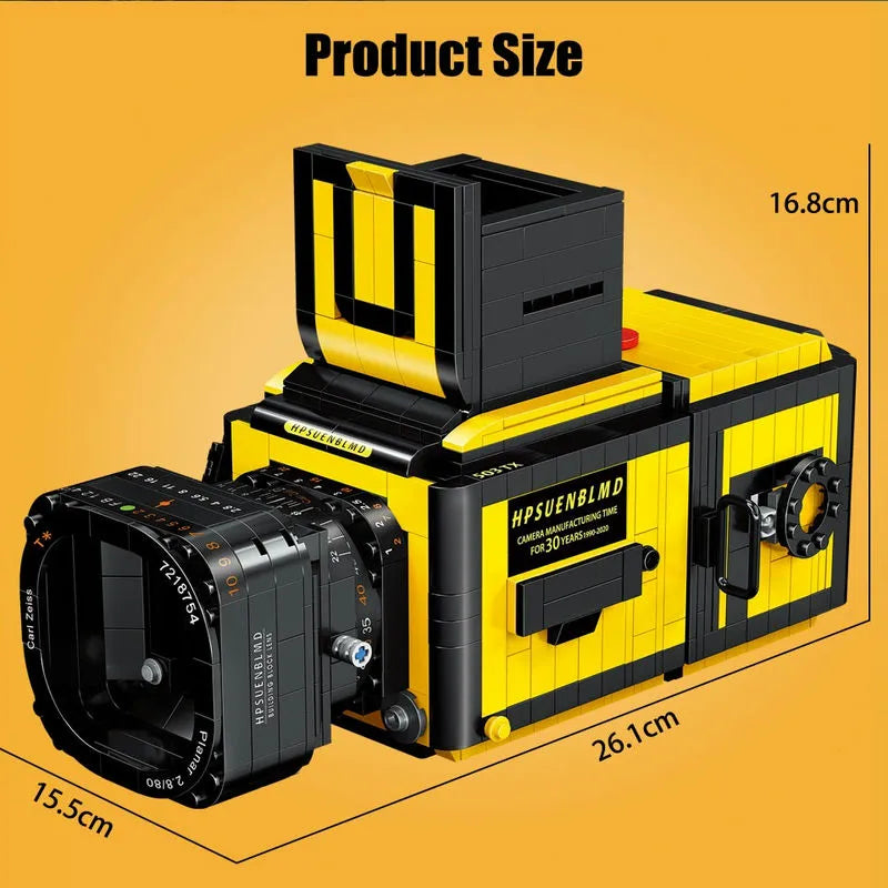 Building Blocks MOC Idea Digital Video Camera MINI Bricks Kids Toy Construction Set Toys - 8